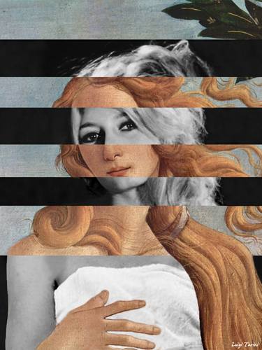 Print of Pop Culture/Celebrity Collage by Luigi Tarini