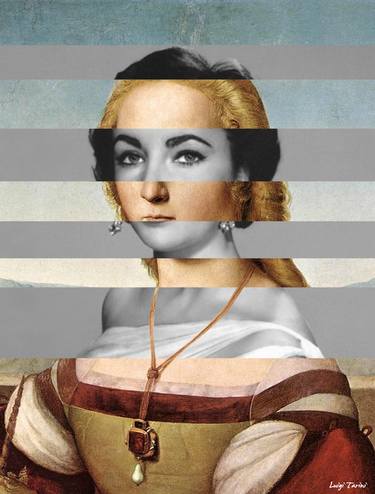 Print of Pop Art Pop Culture/Celebrity Collage by Luigi Tarini