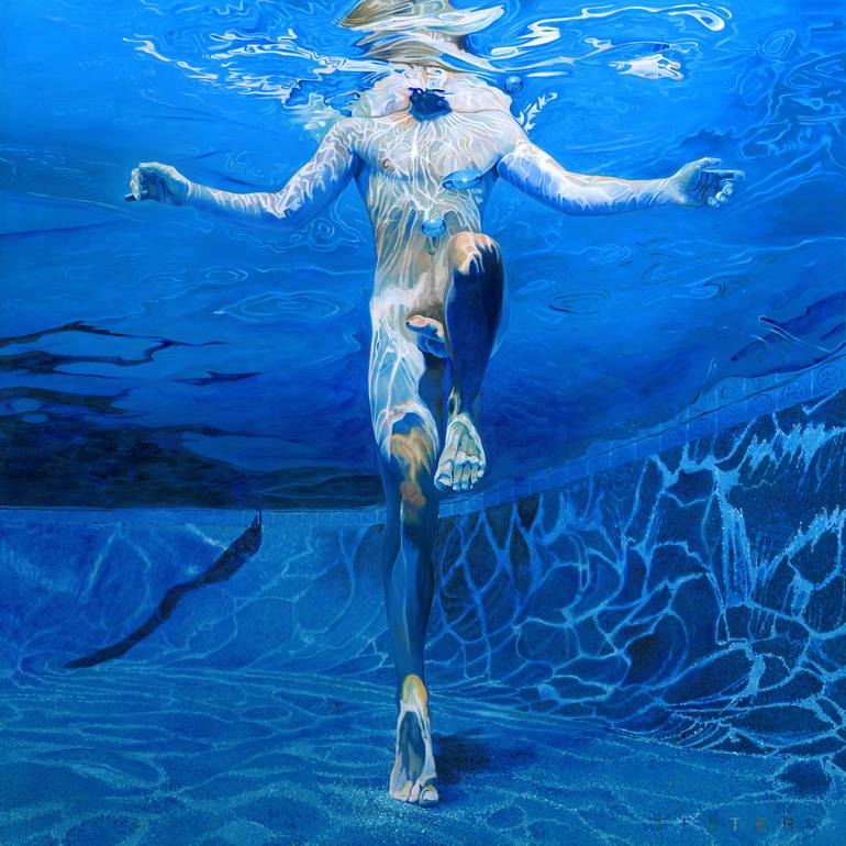 Print of Figurative Men Painting by David Jester