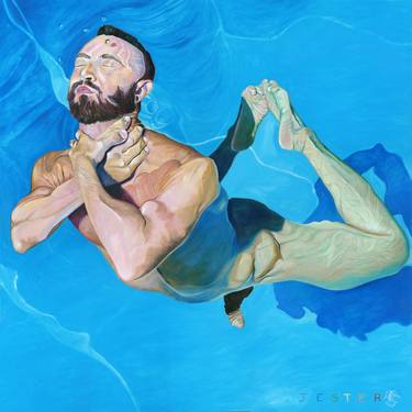 Print of Figurative Men Paintings by David Jester