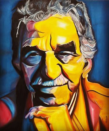 Print of Celebrity Paintings by Carlos Xavier Duque Rangel