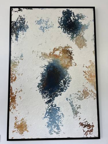 Original Abstract Beach Mixed Media by Tatiana Ginger