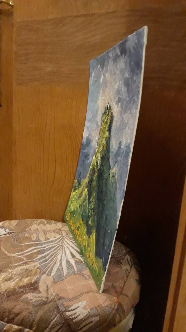 Original Impressionism Nature Painting by Irina Sumanenkova