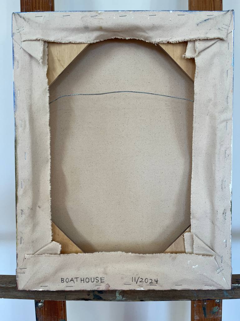 Original Figurative Architecture Painting by Helene English