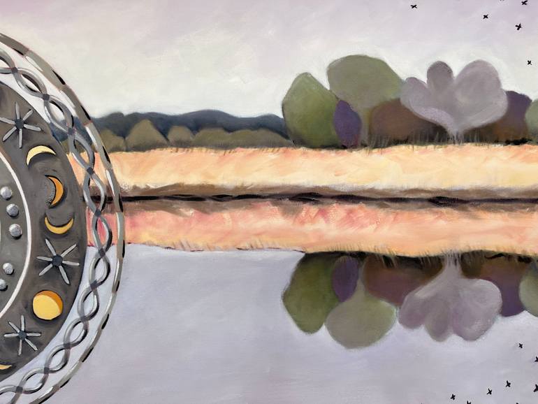 Original Abstract Landscape Painting by Helene English