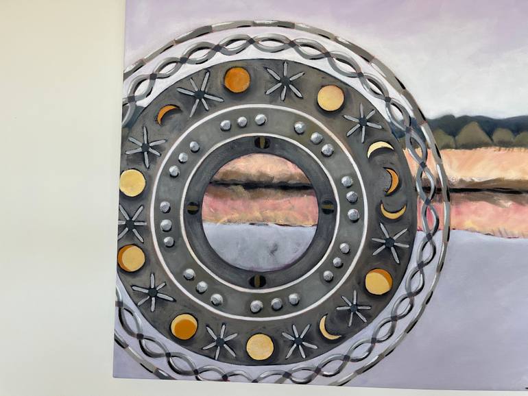 Original Abstract Landscape Painting by Helene English