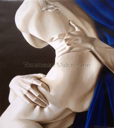 ''RATTO DI PROSERPINA''(particolare)serie Echi al passato(Bernini)di Tommaso Valenzano-Aprile 2013(olio su tela 60x70) thumb
