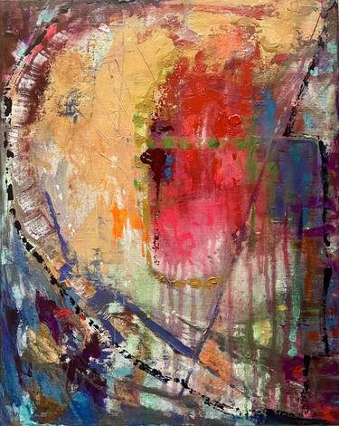 Original Abstract Expressionism Abstract Paintings by Sheree Greider