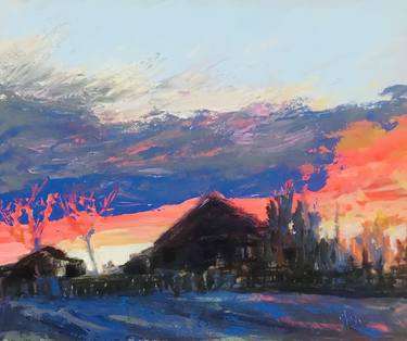 Original Expressionism Landscape Paintings by Sheree Greider