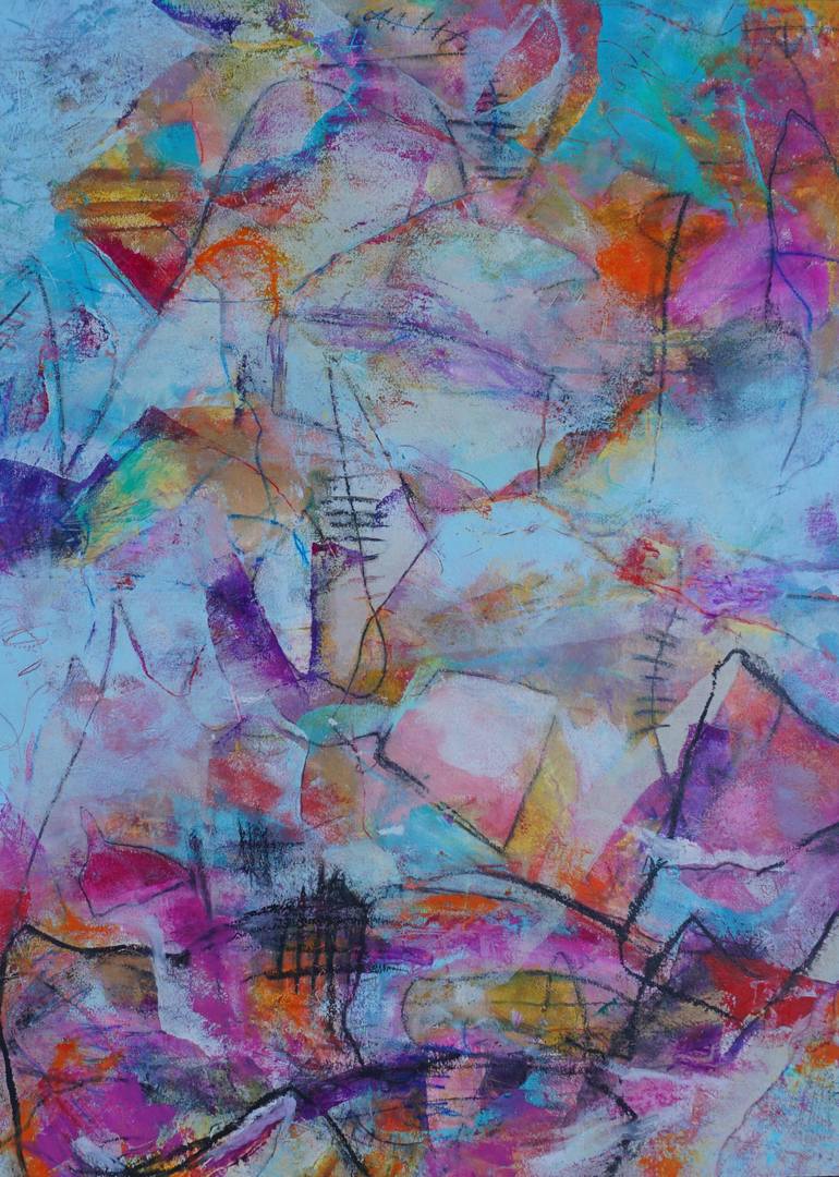 Original Contemporary Abstract Painting by Michelle Mann