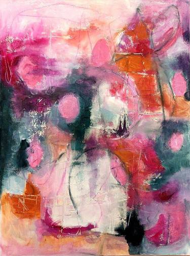 Original Fine Art Abstract Paintings by Michelle Mann