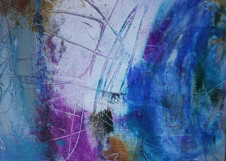 Original Fine Art Abstract Painting by Michelle Mann