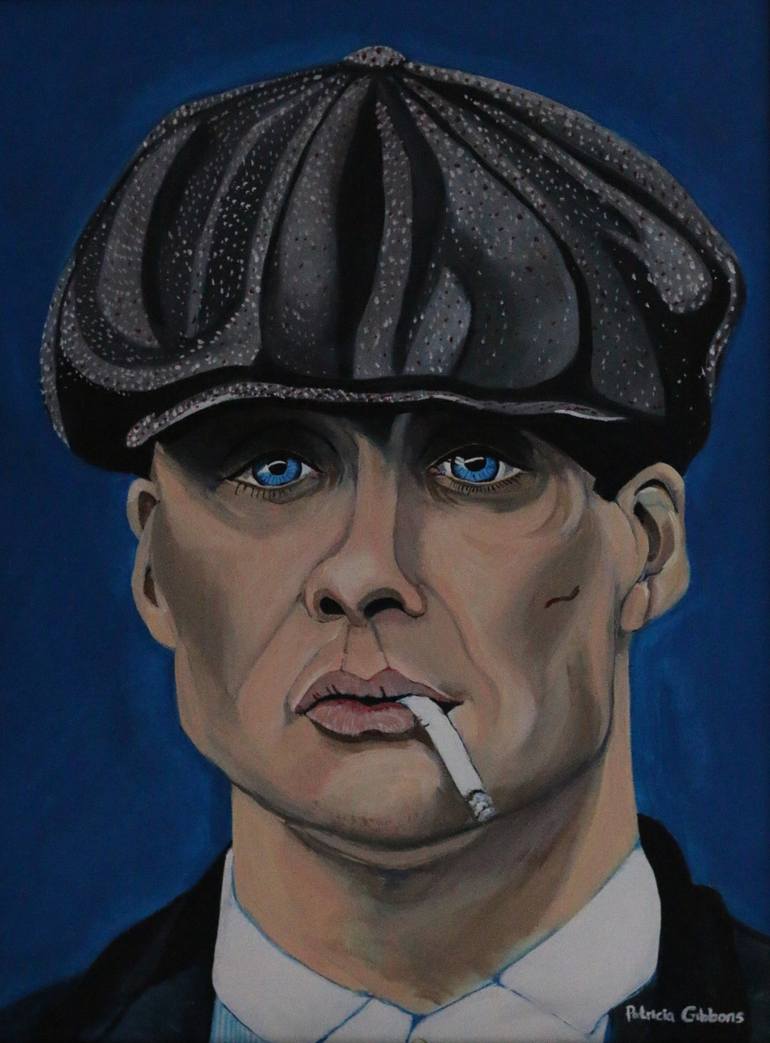 Cillian Murphy Painting by Patricia Gibbons Saatchi Art