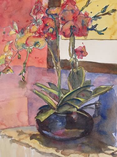 Print of Impressionism Botanic Paintings by Bronwen Jones