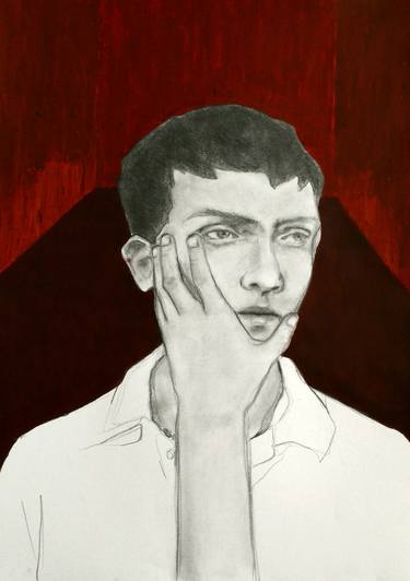 Original Expressionism Portrait Drawings by Lucio Cathexis