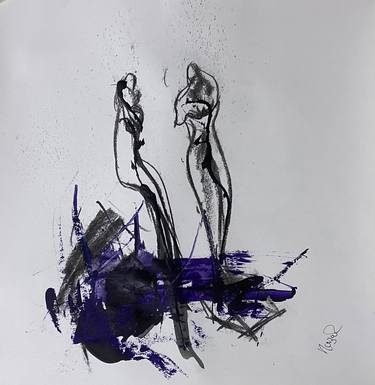 Print of Abstract Expressionism Body Drawings by Nerza Villegas