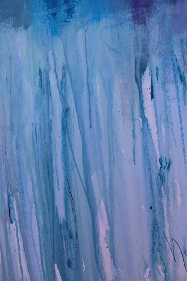 Original Abstract Expressionism Abstract Painting by Nerza Villegas