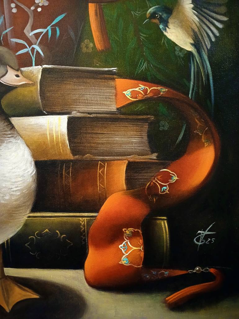 Original Figurative Still Life Painting by Valentina Toma' Aka Zoe Chigi