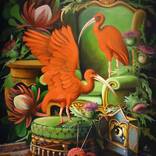 Red Ibises and the tiny theatre by Valentina Toma' aka Zoe Chigi