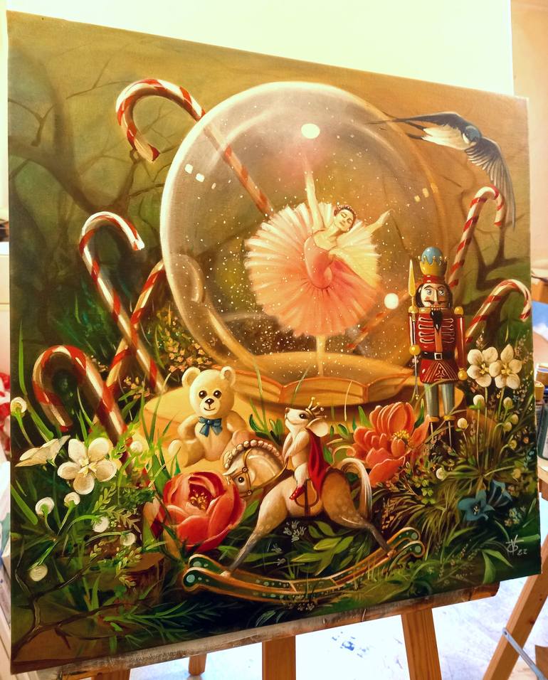 Original Fantasy Painting by Valentina Toma' aka Zoe Chigi