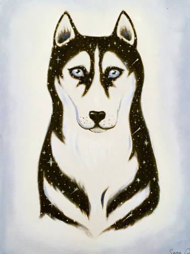 Original Art Deco Animal Paintings by Sara Gorley