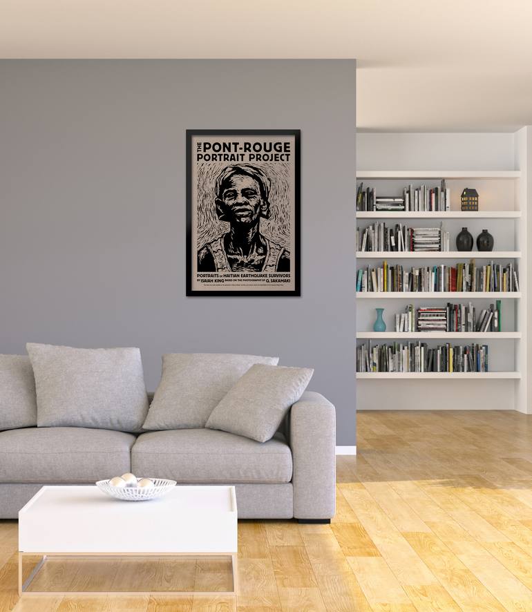 Original Documentary Pop Culture/Celebrity Printmaking by Isaiah King