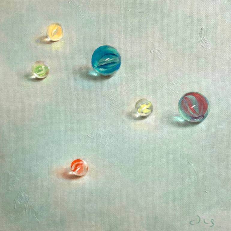 Original Realism Still Life Painting by Jihea Cafenoise