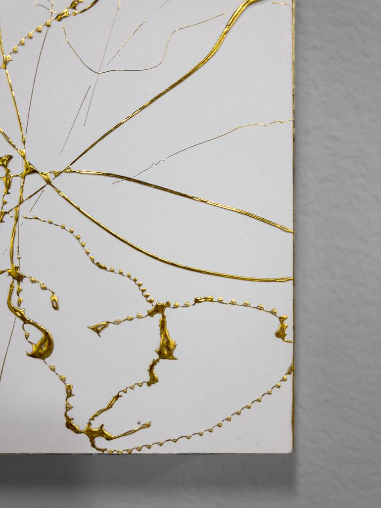 Original Abstract Expressionism Abstract Painting by M. Clark