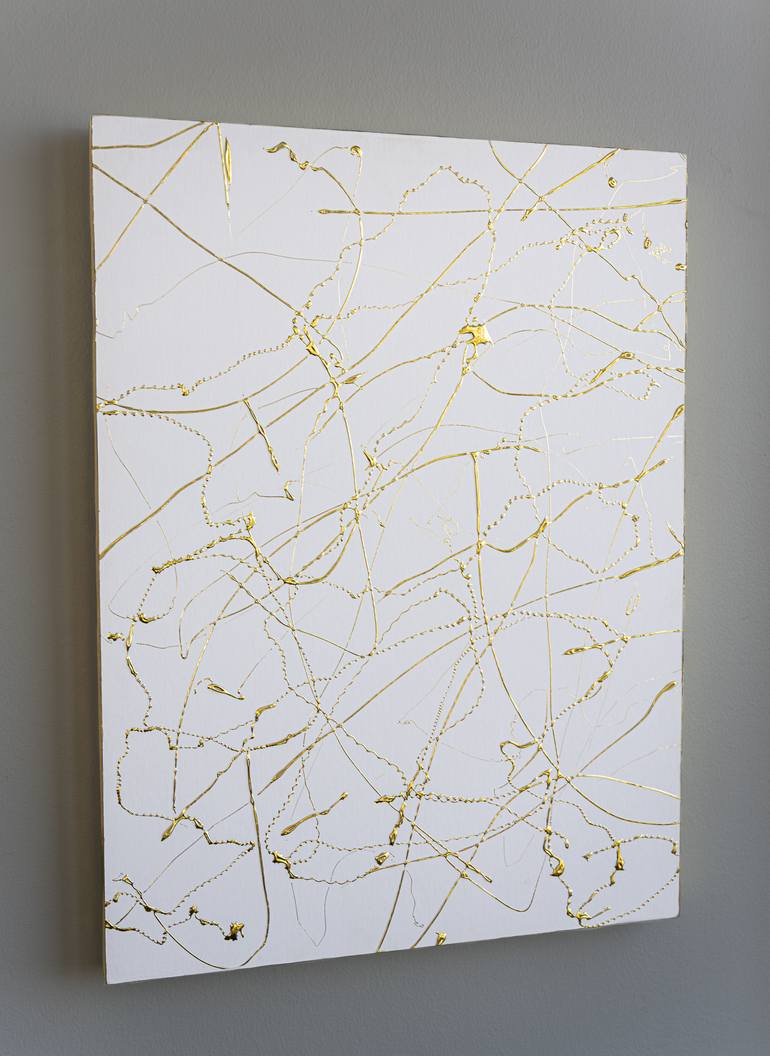 Original Abstract Expressionism Abstract Painting by M. Clark