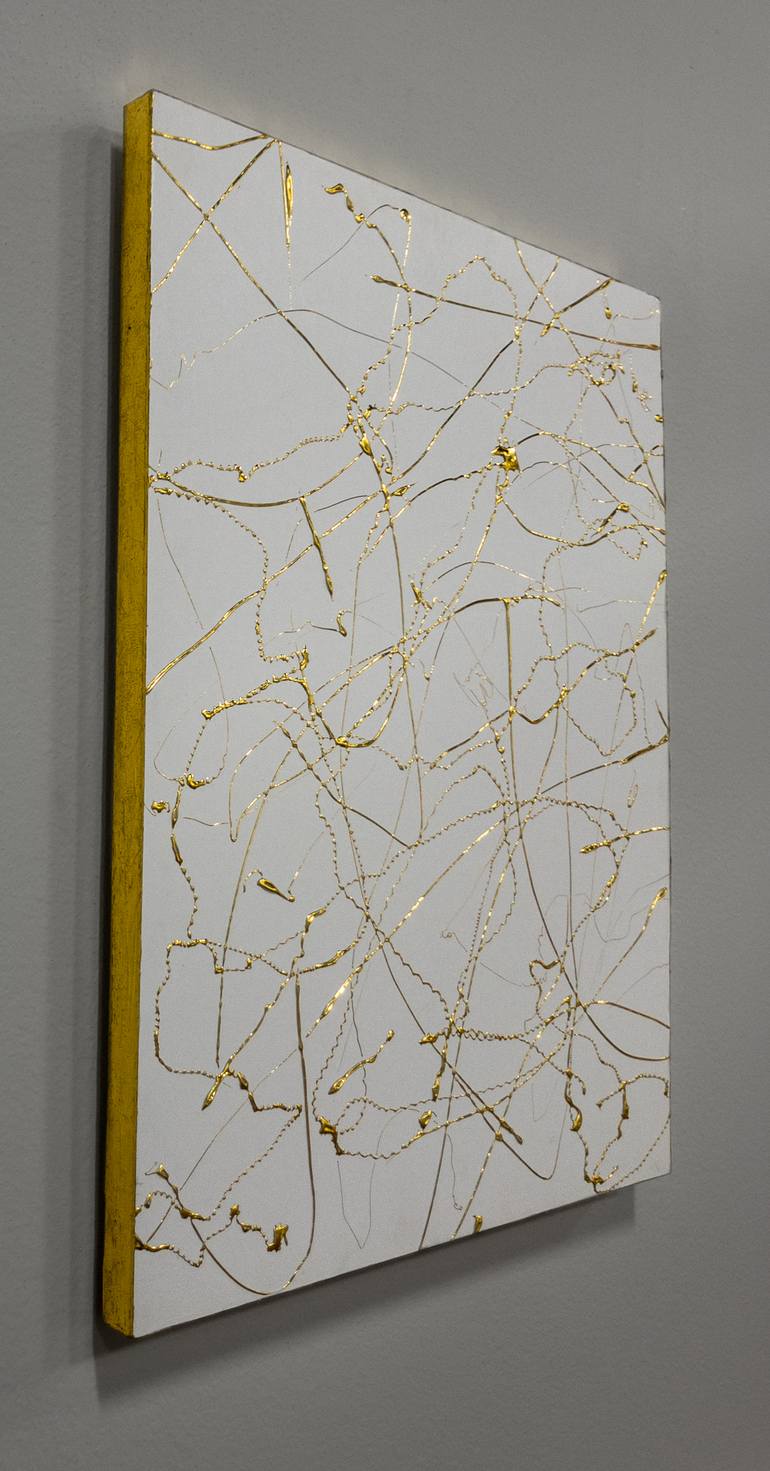 Original Abstract Expressionism Abstract Painting by M. Clark