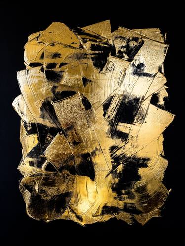 Original Abstract Mixed Media by M. Clark