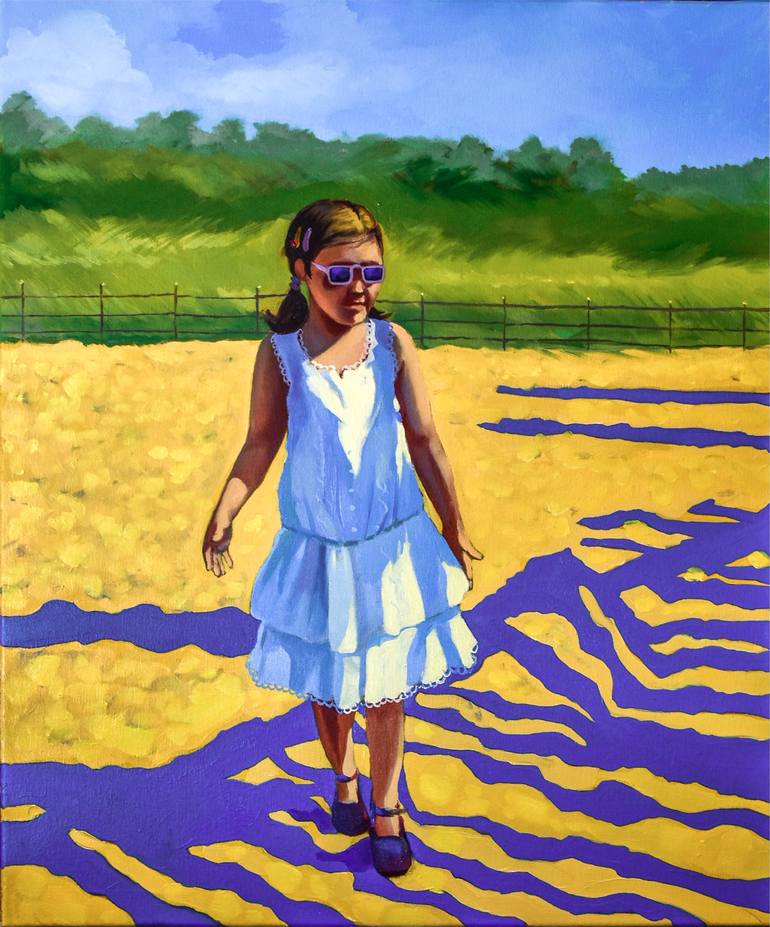 summer day Painting by Emil Bors Saatchi Art