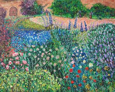 Print of Impressionism Garden Paintings by Jie Song