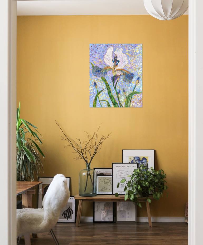 Original Impressionism Floral Painting by Jie Song
