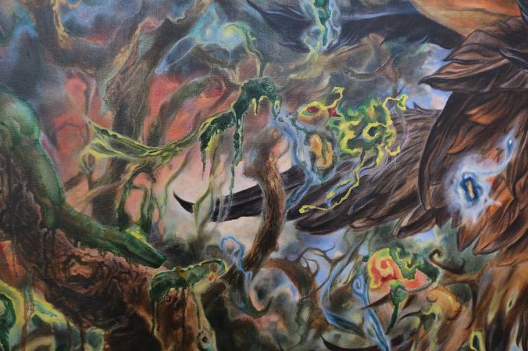Original Figurative Fantasy Painting by Paul De Werd