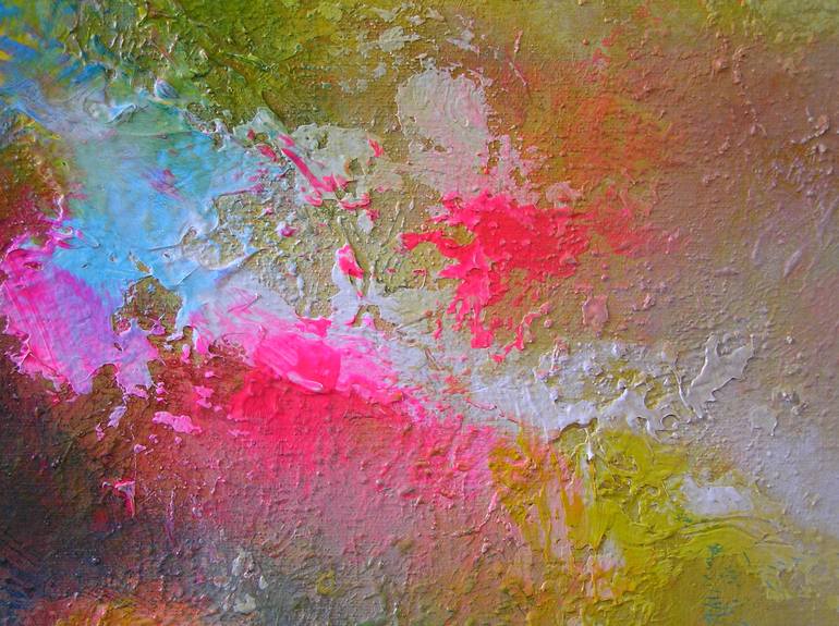 Original Abstract Landscape Painting by Paul De Werd