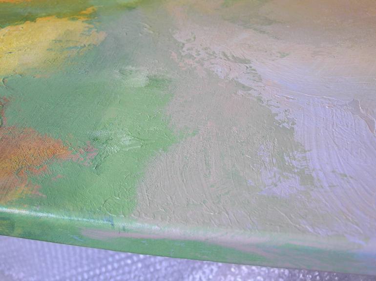 Original Abstract Landscape Painting by Paul De Werd
