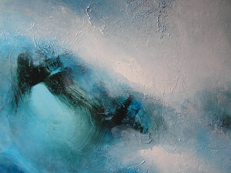 Original Abstract Water Painting by Paul De Werd