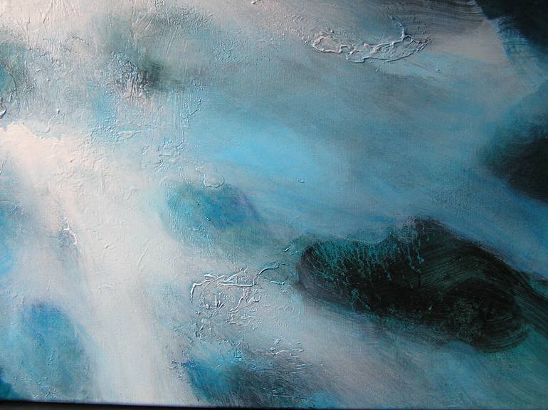 Original Abstract Water Painting by Paul De Werd