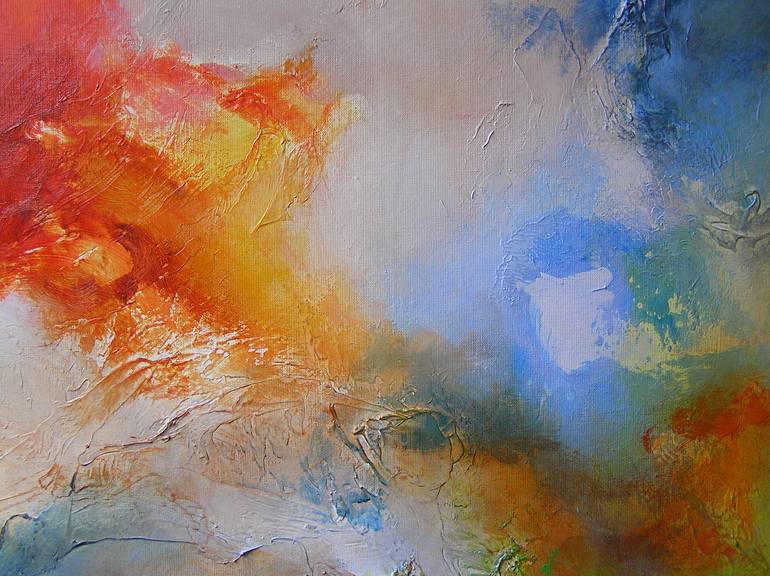 Original Impressionism Abstract Painting by Paul De Werd