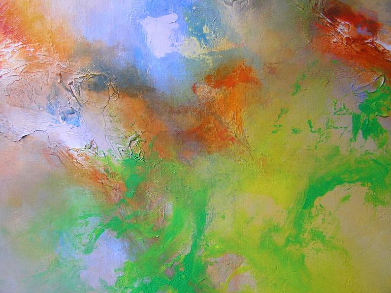 Original Impressionism Abstract Painting by Paul De Werd