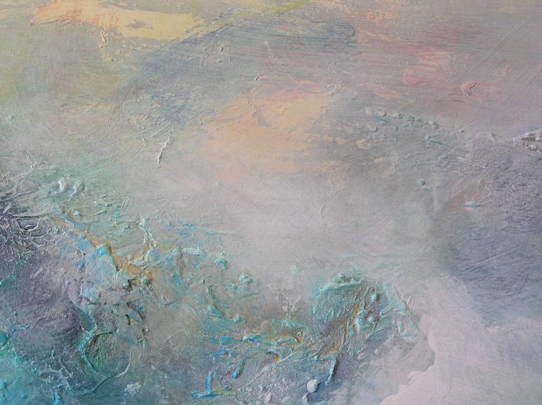 Original Abstract Water Painting by Paul De Werd