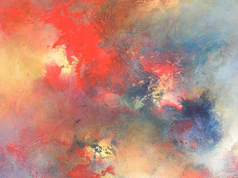 Original Abstract Expressionism Abstract Painting by Paul De Werd