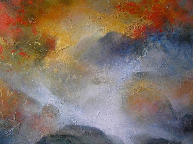 Original Modern Abstract Painting by Paul De Werd