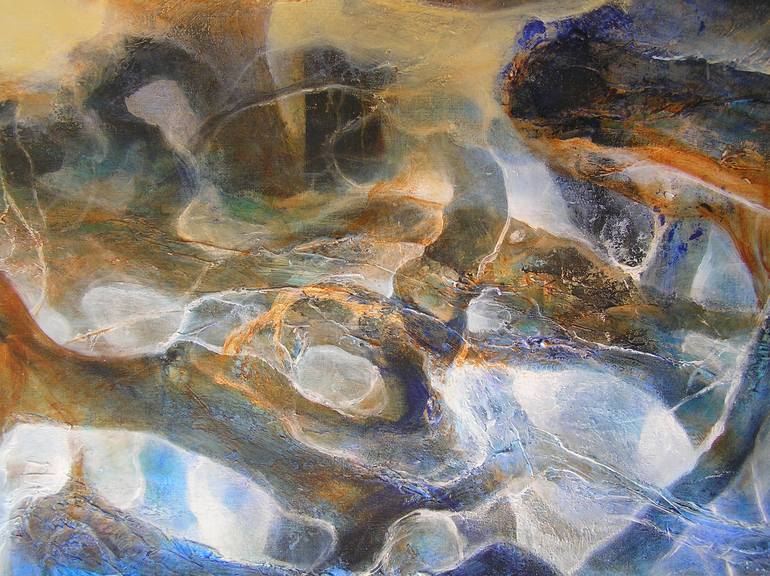 Original Modern Abstract Painting by Paul De Werd