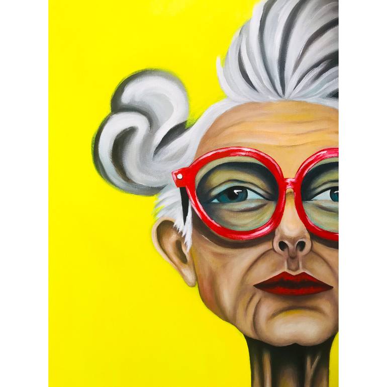 Original Contemporary Women Painting by Christina Bilbili