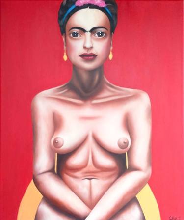 Original Expressionism Nude Paintings by CHRISTINA BILBILI