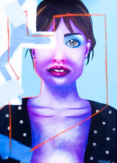 Original Women Paintings by CHRISTINA BILBILI