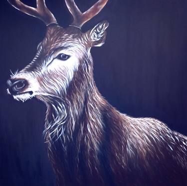 Original Fine Art Animal Paintings by CHRISTINA BILBILI