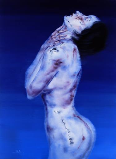 Print of Expressionism Erotic Paintings by Art Trouve Inc